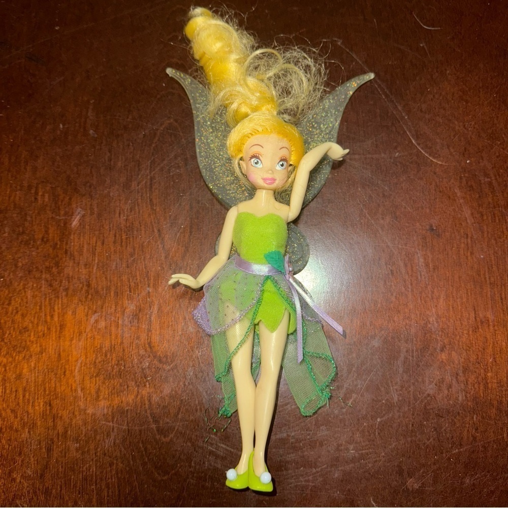 Collectors Disney Tinker Bell Fairy Doll (Height 10 inches) Rare Hard To Find